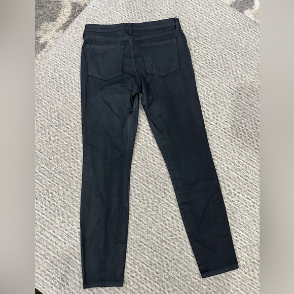 BANANA REPUBLIC Luxe Twill Black Straight Leg pants/jeans - Picture 2 of 5